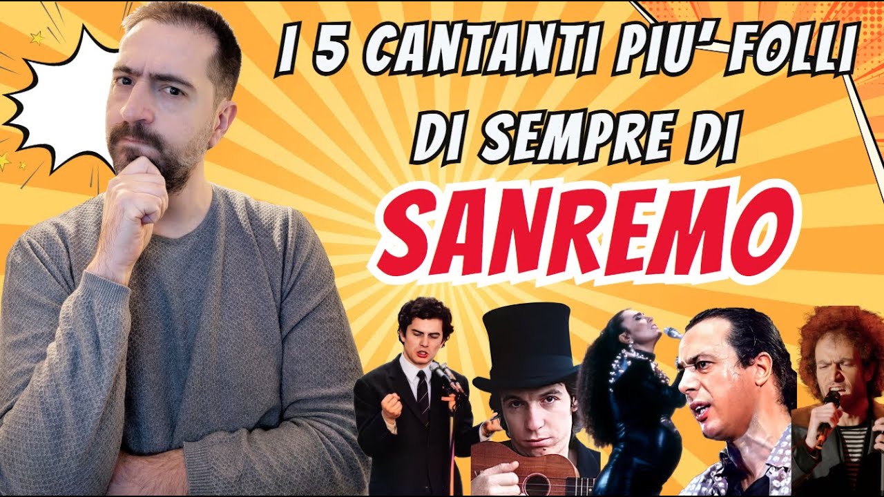 Le 5 APPARIZIONI più ECLATANTI DI SEMPRE di SANREMO che hanno fatto tremare l’Ariston! #sanremo
