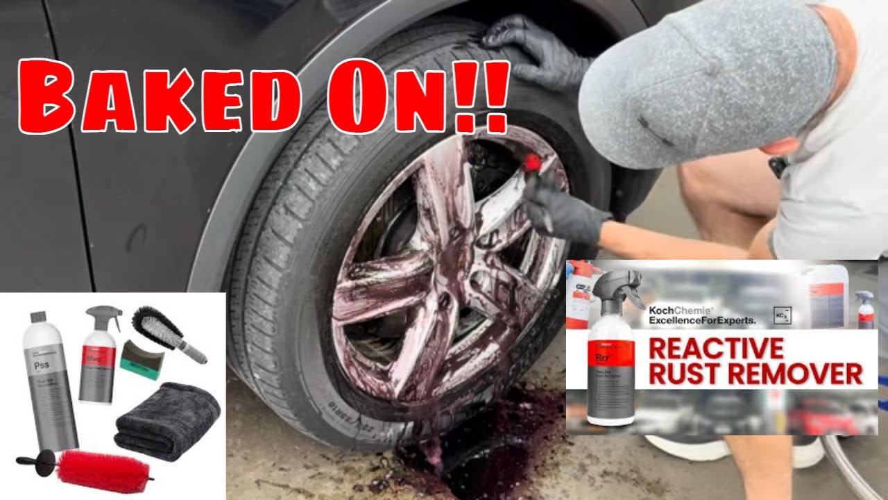 Koch Chemie Rrr For Baked On Brake Dust On The Porsche Cayenne!