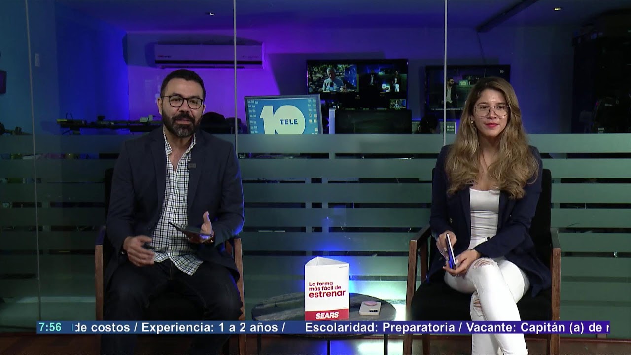 Tele 10 Noticias con Victoria Leija y Gabriel Carrillo