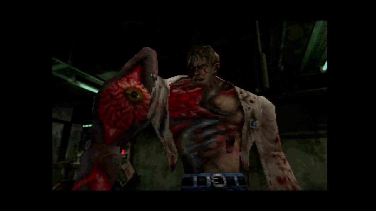 William Birkin (1st Form, Leon B) - Resident Evil 2 Boss Battle