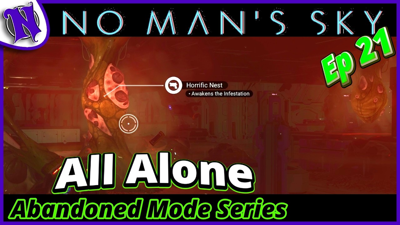 No Man’s Sky Abandoned Mode Ep. 21 | Max Exosuit Tech & Derelict Freighter Win