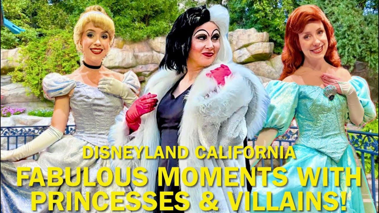 Cruella CHASES Pluto + Ariel & Cinderella Share Fabulous SURPRISES at Disneyland #disney 