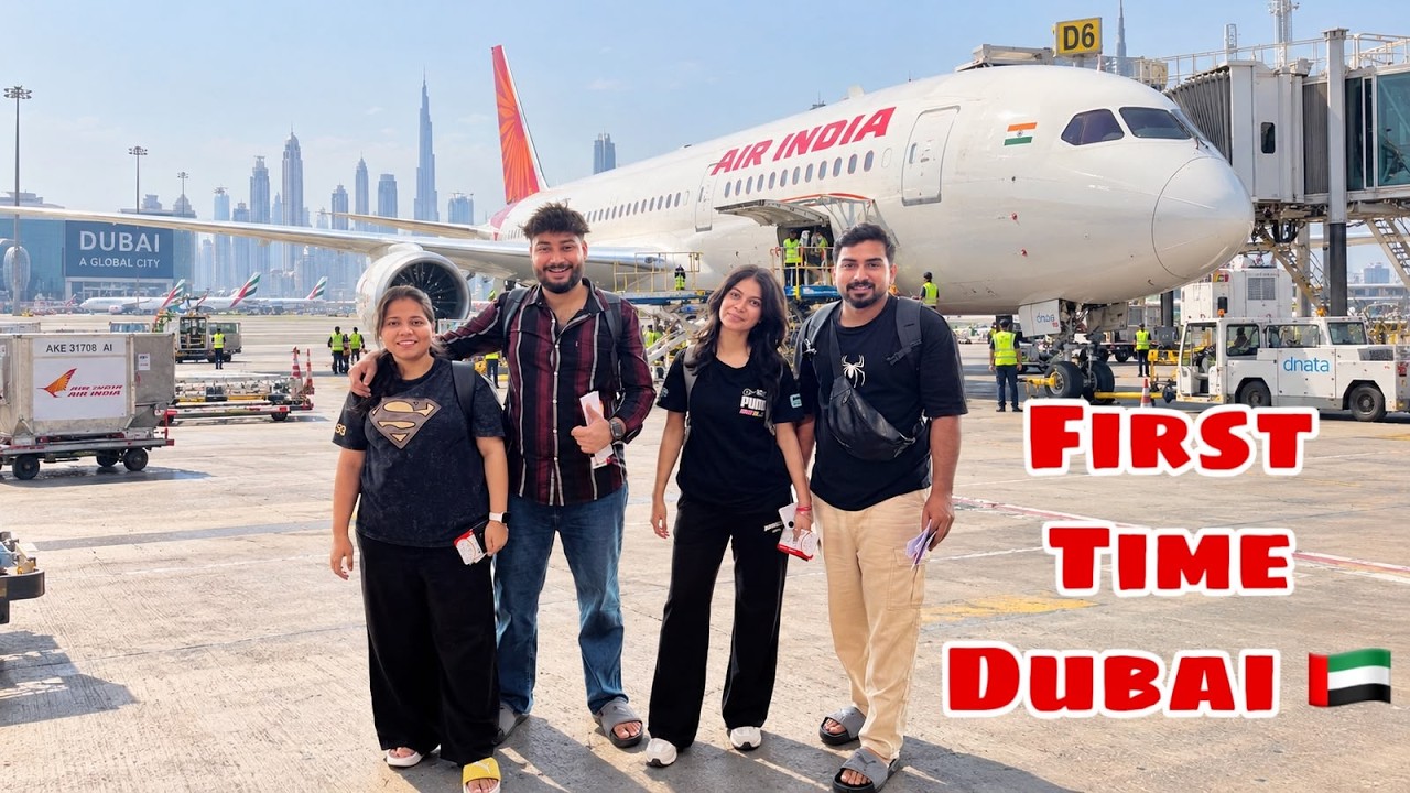 ✈️ Our First International Trip together ❤️ Dubai 🇦🇪