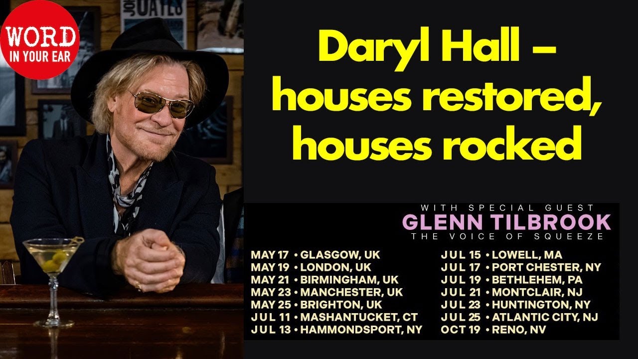 Daryl Hall – ‘60s soul session work, the right shoes and a barge trip with Bob Dylan