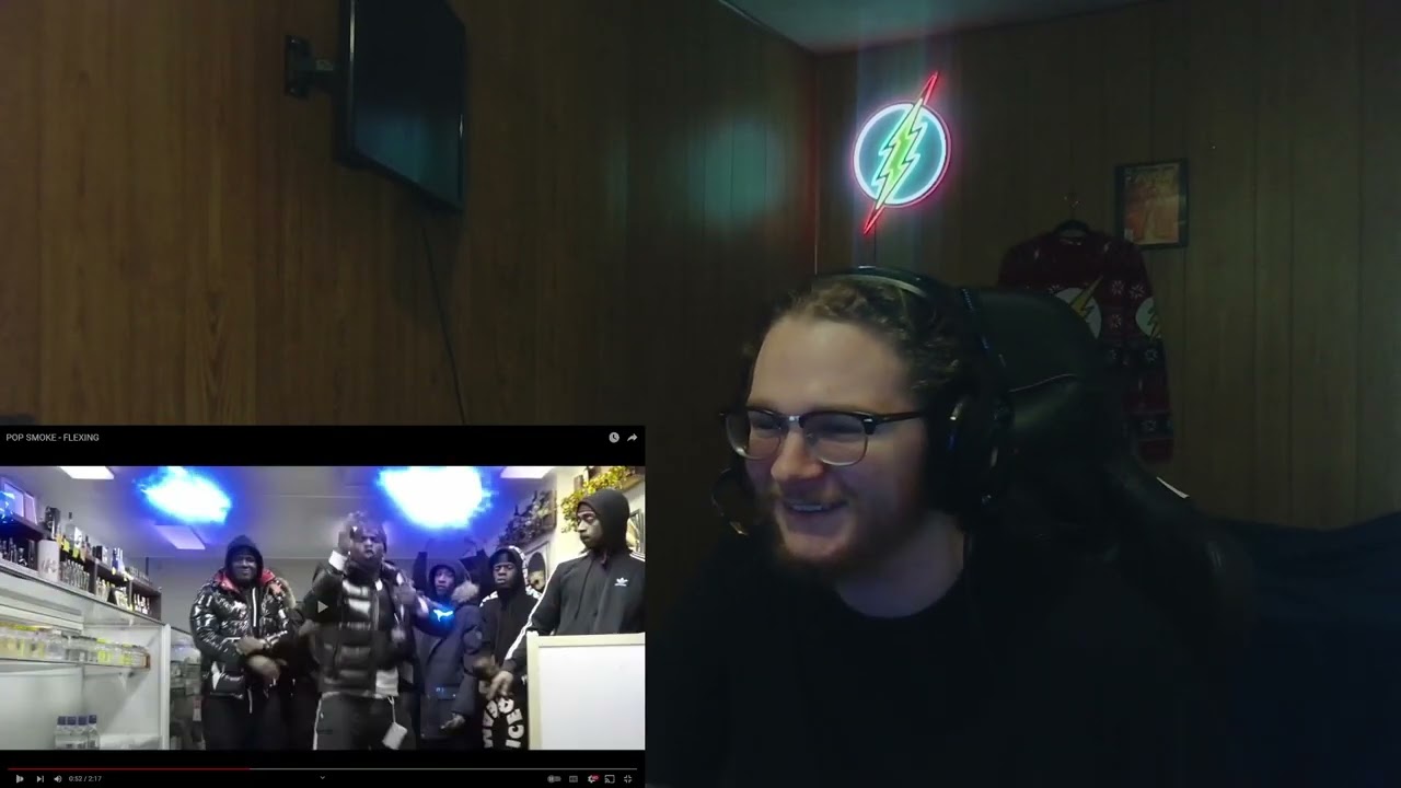 POP SMOKE - FLEXING- REACTION