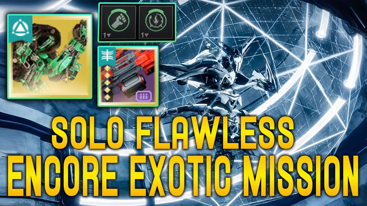 Solo Flawless Ultimate Encore Exotic Missions on Strand Titan Meta Build! Destiny 2 Renegades