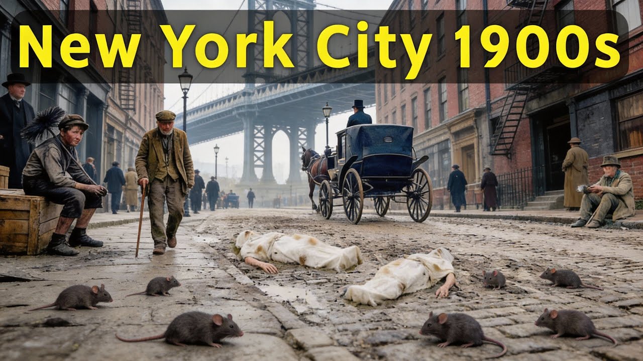 The REAL Street Life of New York City in the 1900s Brought to Life
