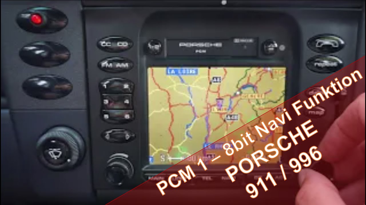 PCM1 Porsche 911 / 996 in meinem Porsche Baujahr 1998 - Navigation