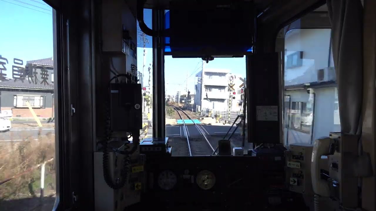 [音鉄][後面展望]4633M松山→伊予市 7000系 7008 日立GTO