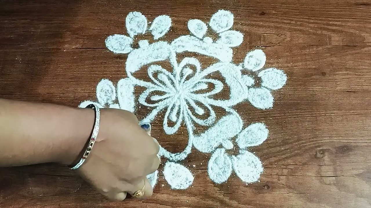 💐💗Easy & Simple Rangoli Designs 💫❣️|Beautiful Rangoli 🎉🔥💞|#rangoli #mugguluchukkalamuggulu 