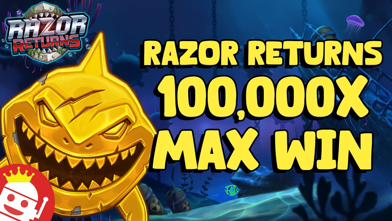 💰 RAZOR RETURNS MAX WIN! 🦈 PLAYER LANDS 100,000X JACKPOT!