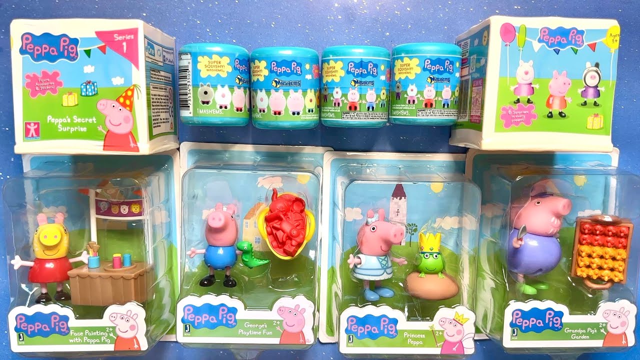Unboxing Peppa Pig toys