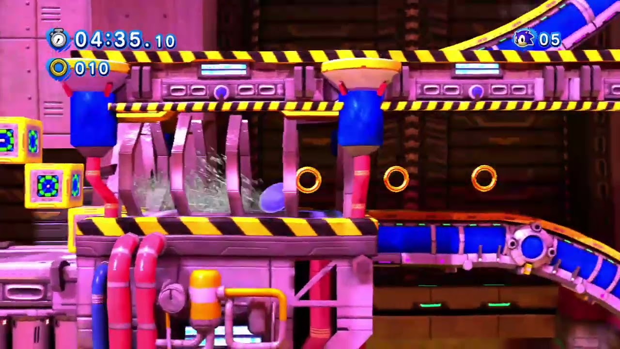 sonic generations travei em uma parte kk