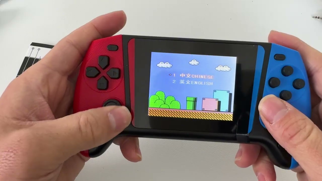 15 minute unboxing and review of the Super Mario Bros. game console ASMR #switch #asmr