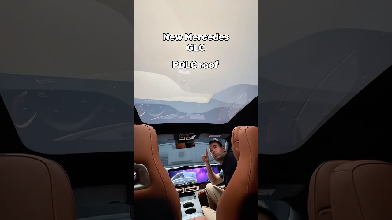 Do you like the Hyperscreen? 😳 Mercedes GLC 2026 Interior