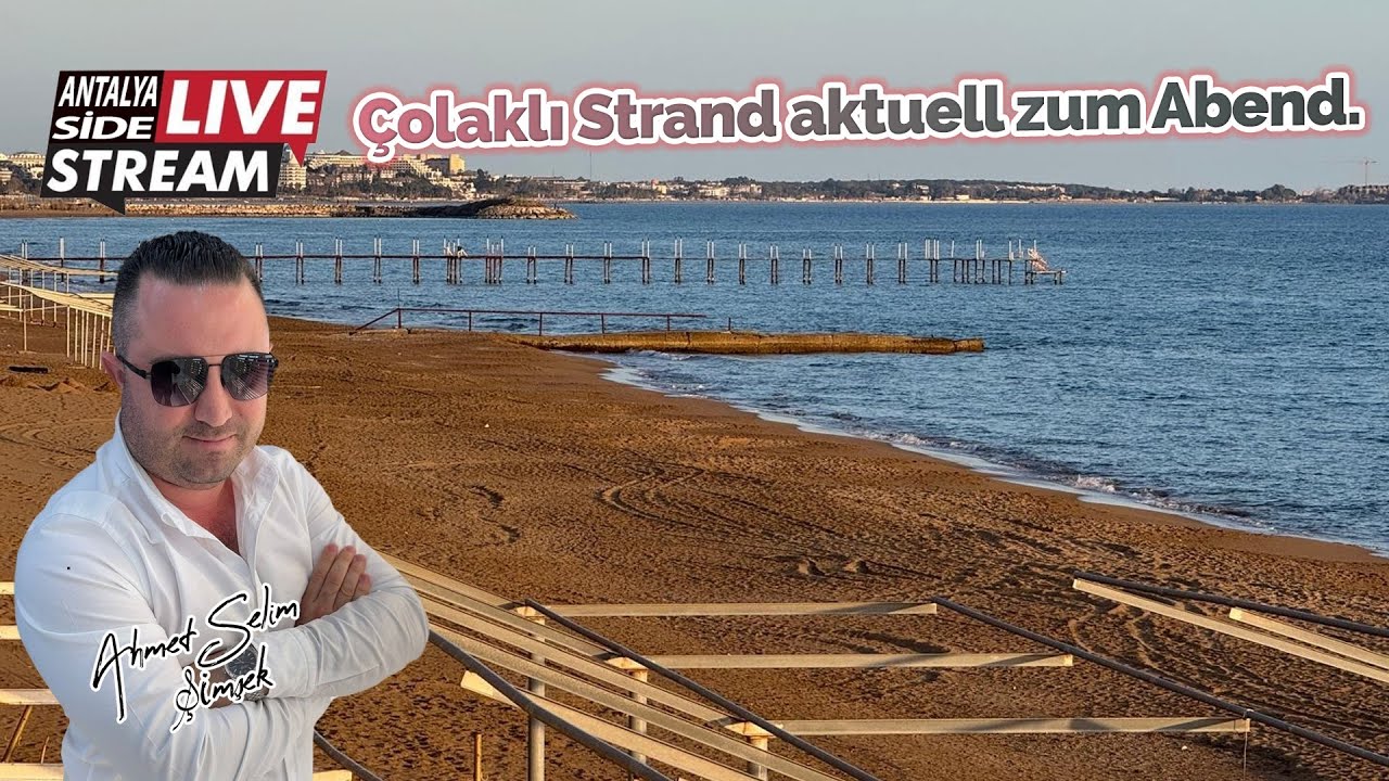 Çolaklı Strand aktuell beim Defne Dream Hotel. 