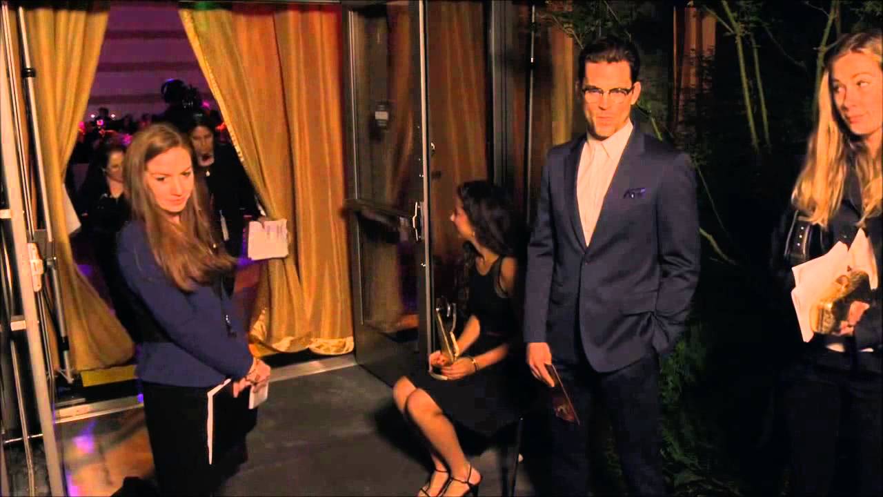 Matt waiting backstage at the College Television Awards