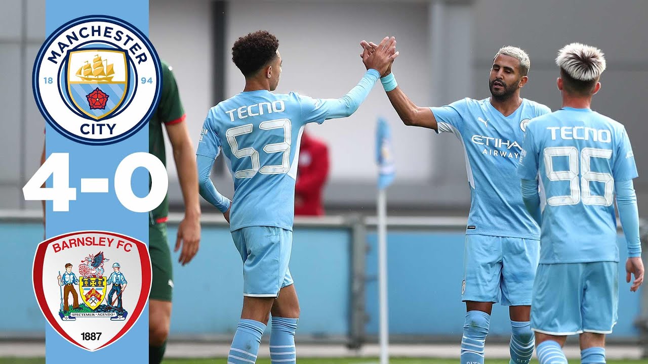 HIGHLIGHTS | MAN CITY 4-0 BARNSLEY | Pre-season 21/22