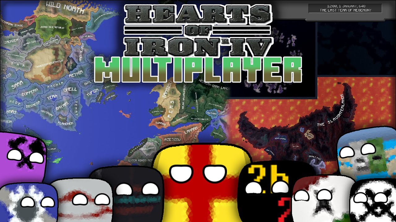 HOI4 Multiplayer BUT It's Minecraft