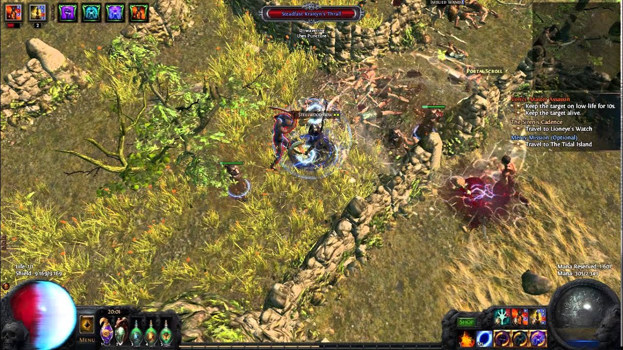 POE Awakening - CI / Dual / CC:CD / Shock / Shockwave Totem Build - Vorici Daily