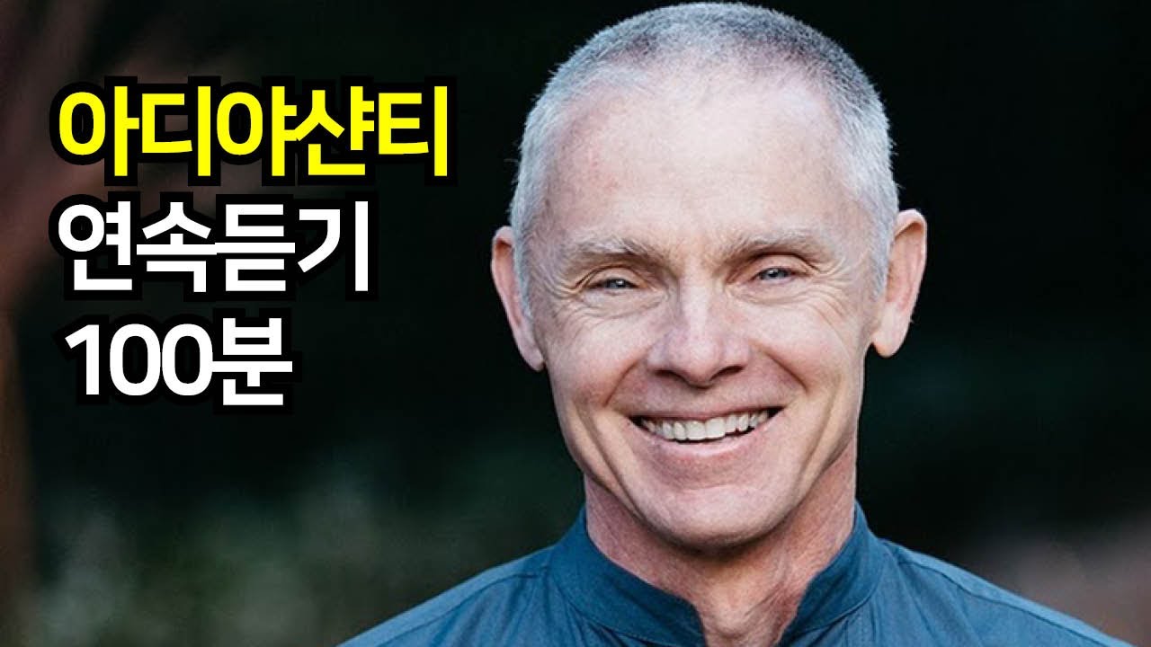 아디야샨티 100분 연속듣기