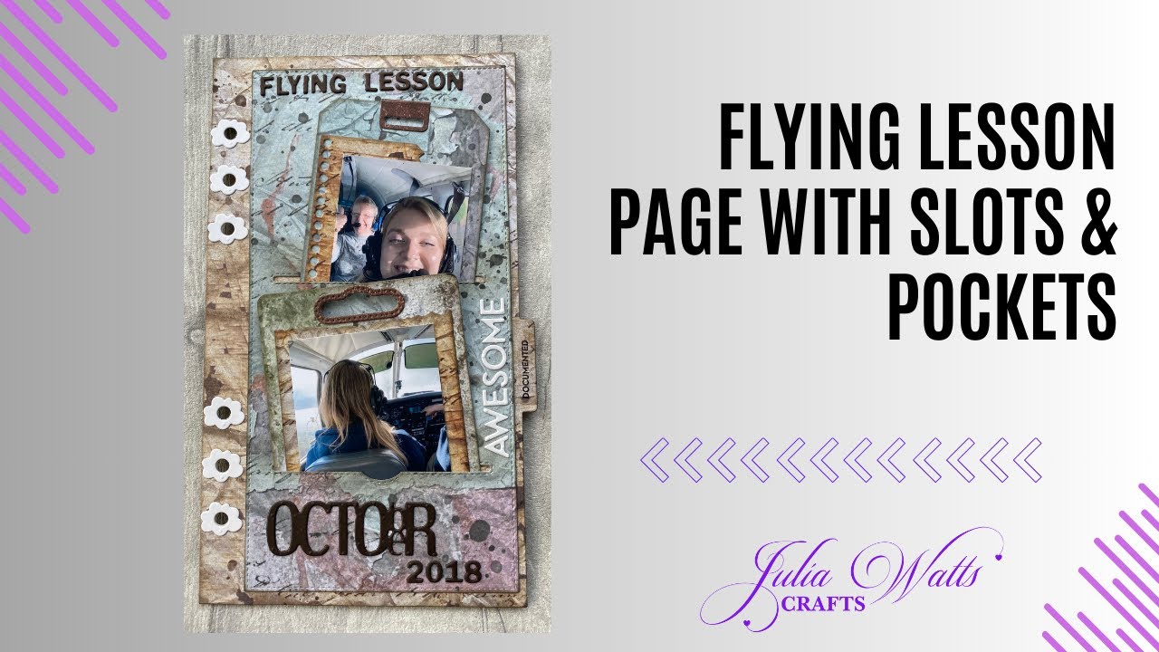 Elizabeth Craft Designs Planner Page - Slots & Pockets with Tags