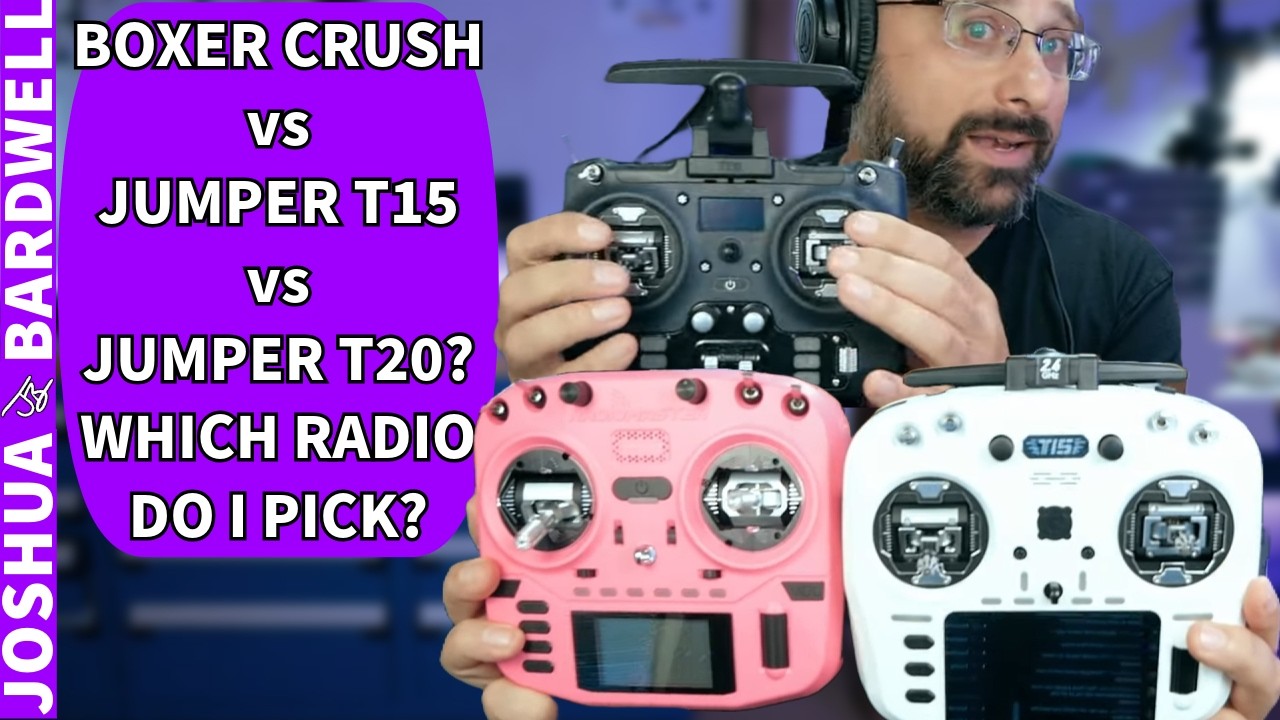 Какую радиостанцию ​​мне купить? Boxer Crush? Jumper T15? Jumper T20? — Вопросы по FPV от Bardwell
