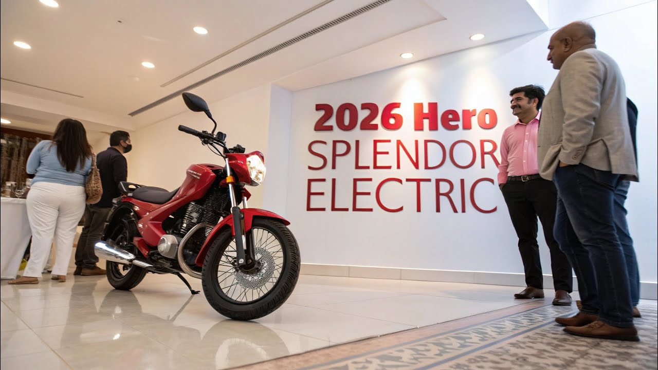 Hero Splendor ELECTRIC 2025 года наконец-то вышел! 🔥 Запас хода 200 км? Новый облик шокирует всех!