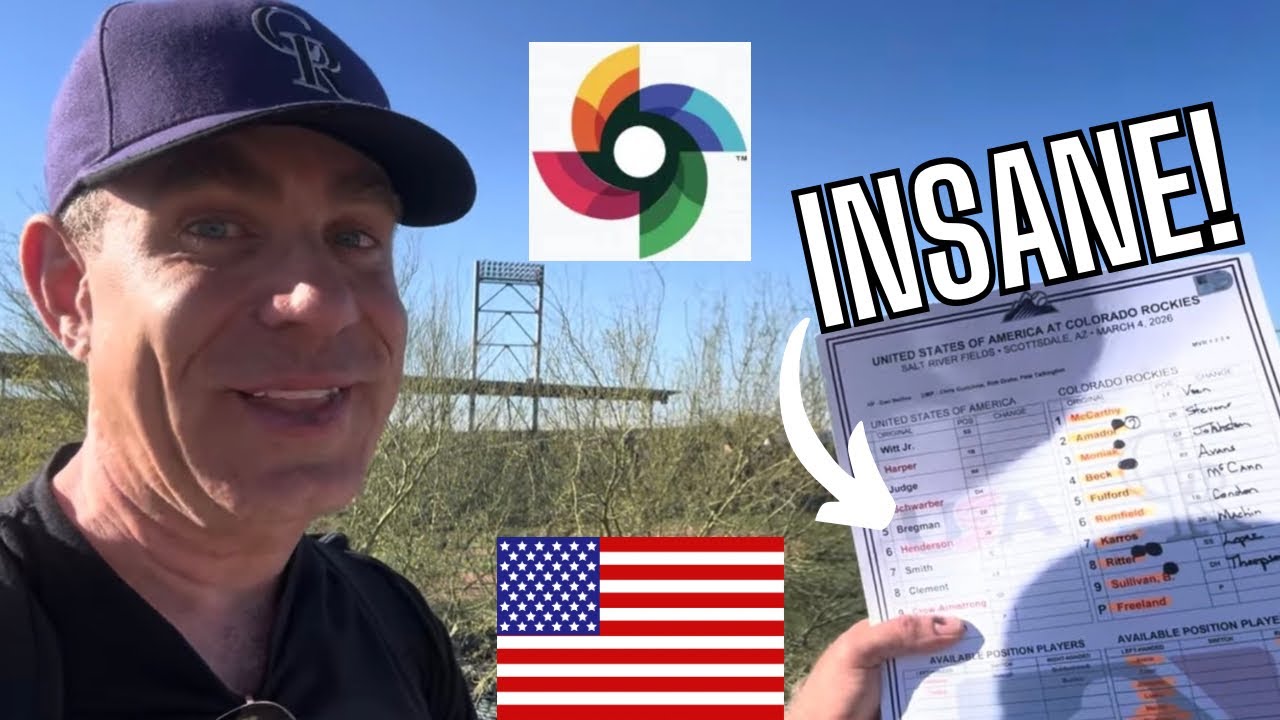 Behind the Scenes as Team USA DESTROYS the Rockies (WBC Exhibition) 🇺🇸