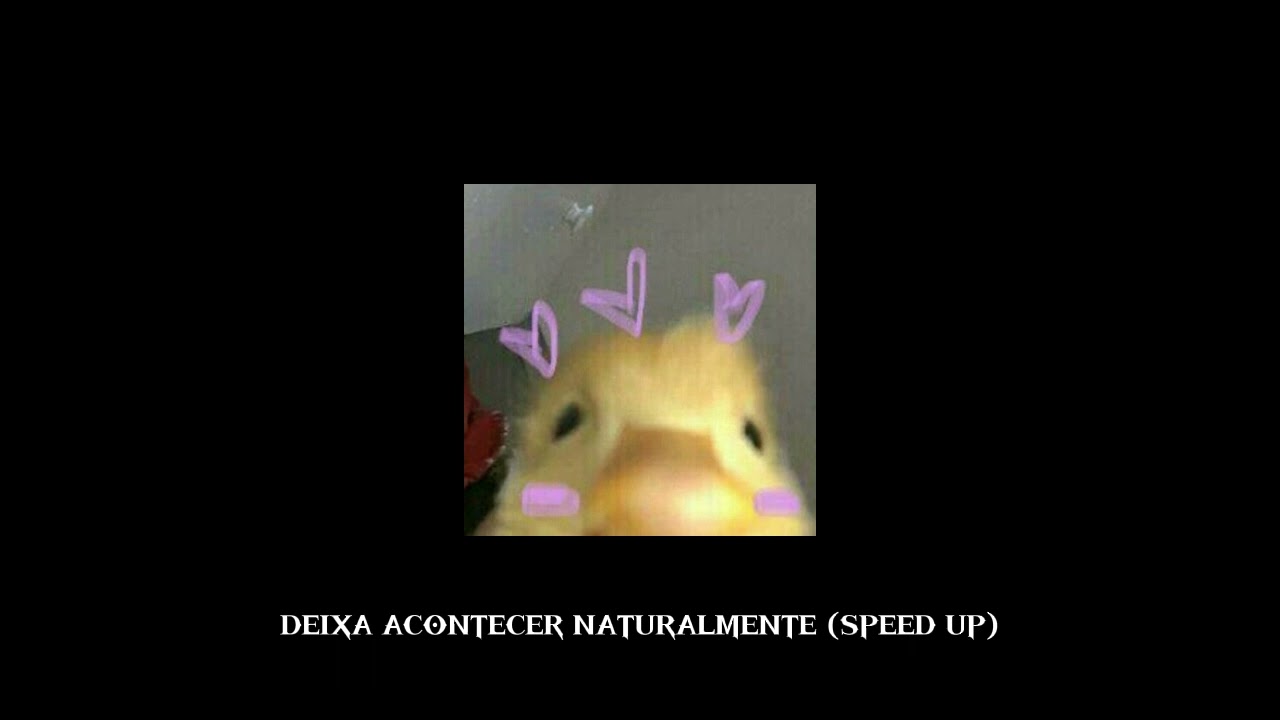Deixa acontecer naturalmente (speed up)