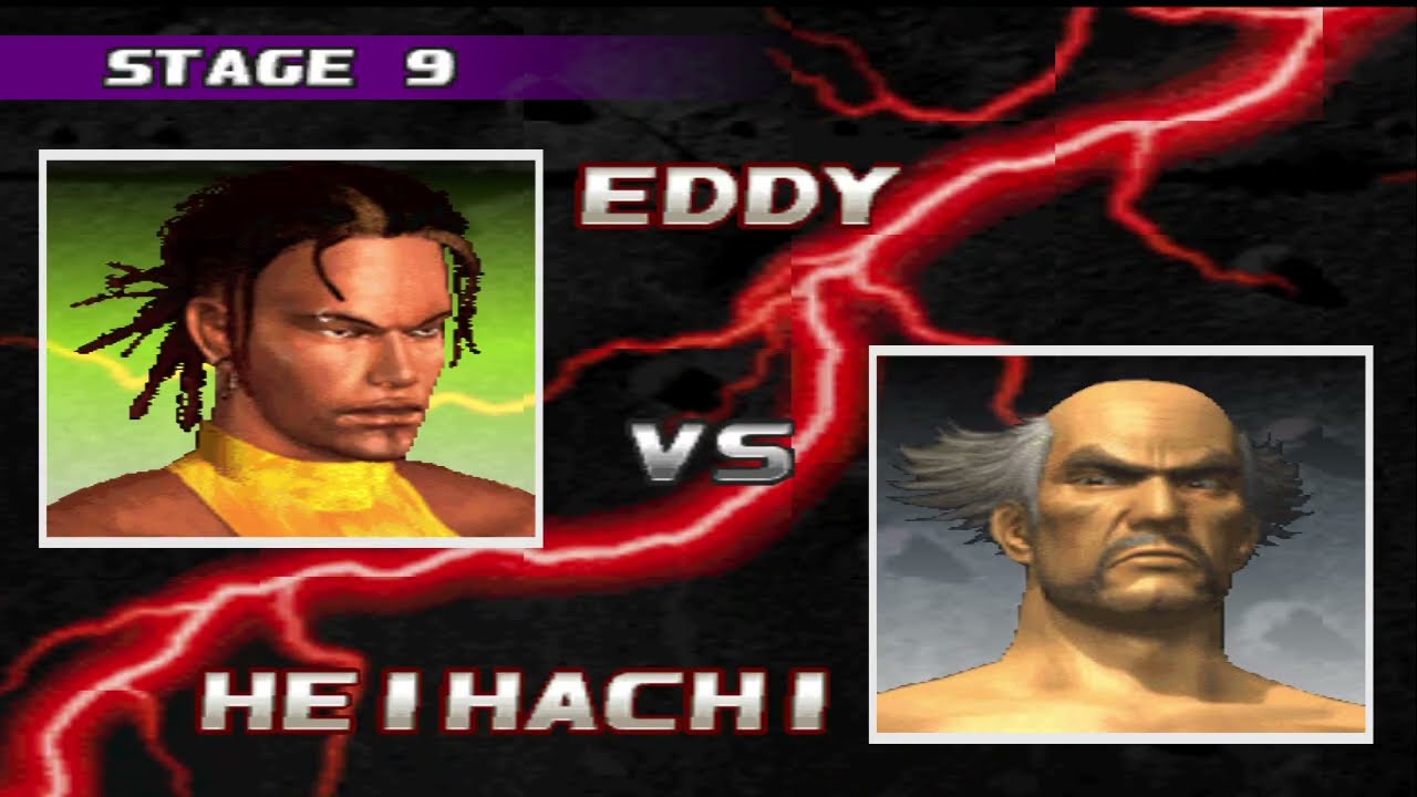 Tekken 3 - Эдди Гордо в аркадном режиме