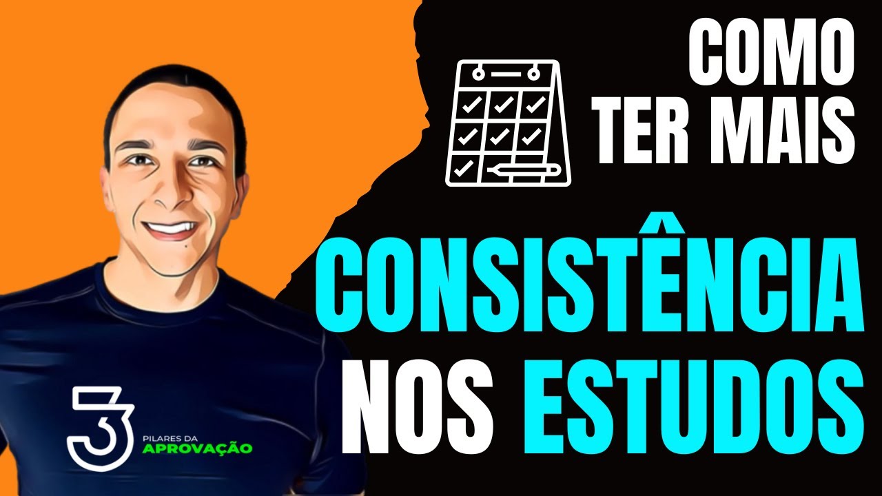 Como ter CONSISTÊNCIA e ENERGIA para Estudar e Acelerar sua Aprovação em Concursos | Thiago Pereira