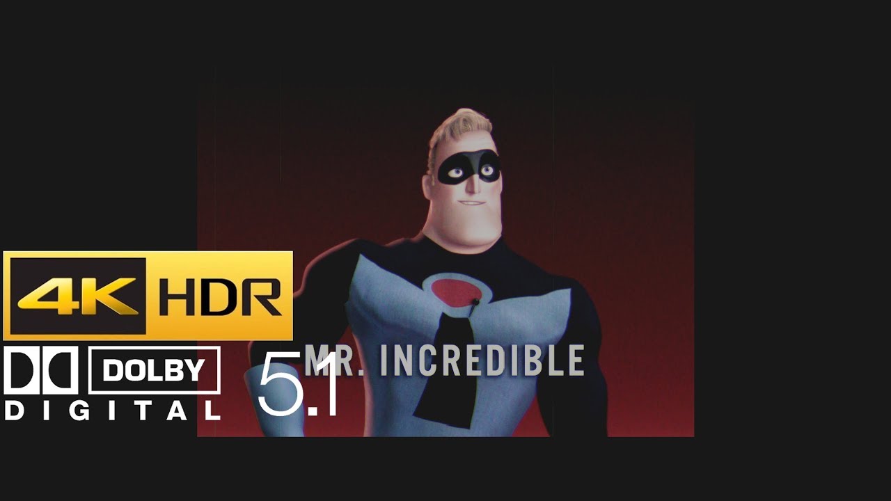 The Incredibles - Interview Scene (HDR - 4K - 5.1)