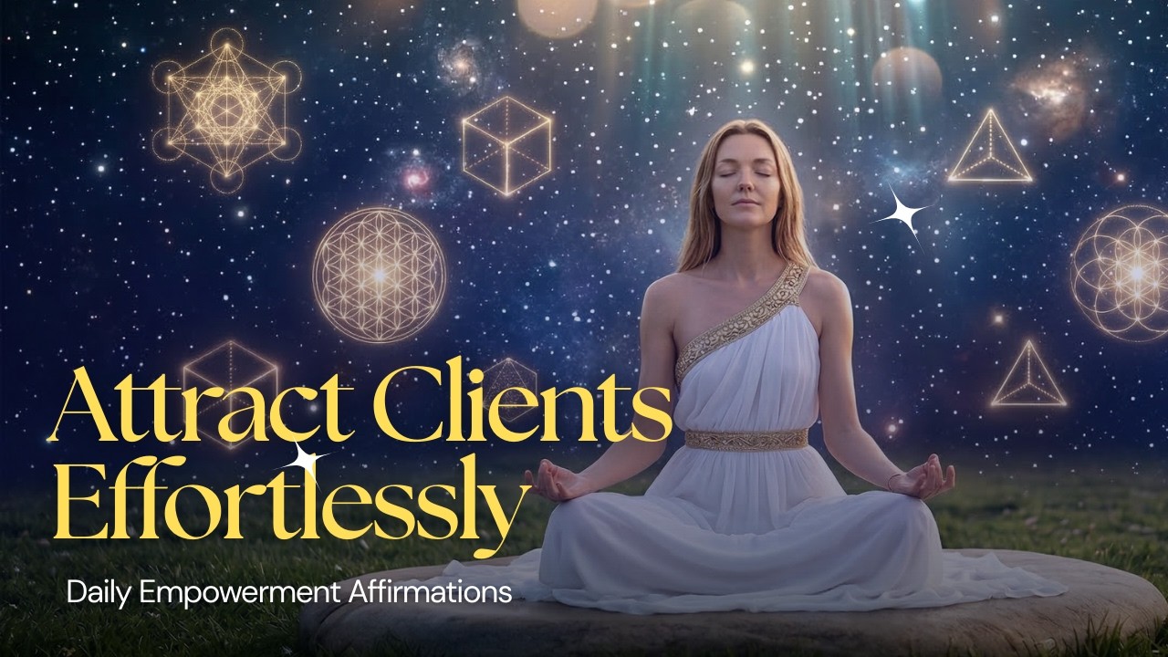 The Universe Is Sending Me Clients | Abundance Affirmations for Coaches, Healers & Entrepreneurs