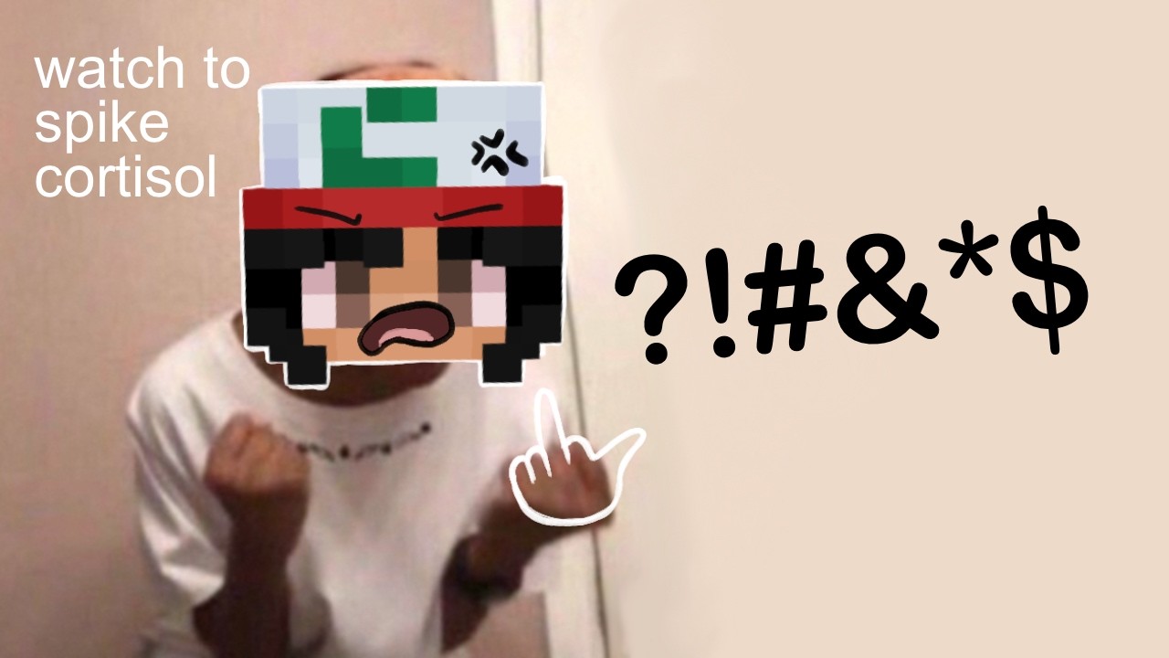 crashing out while speedrunning minecraft