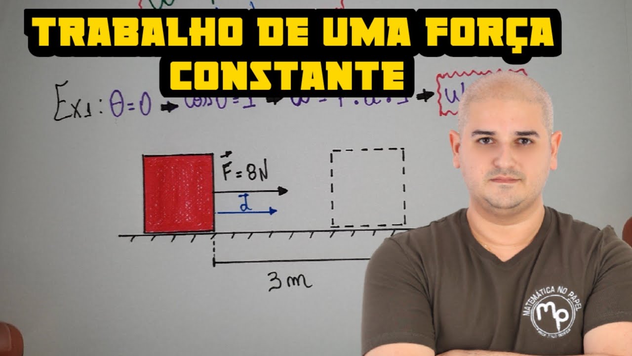 Trabalho de uma força constante