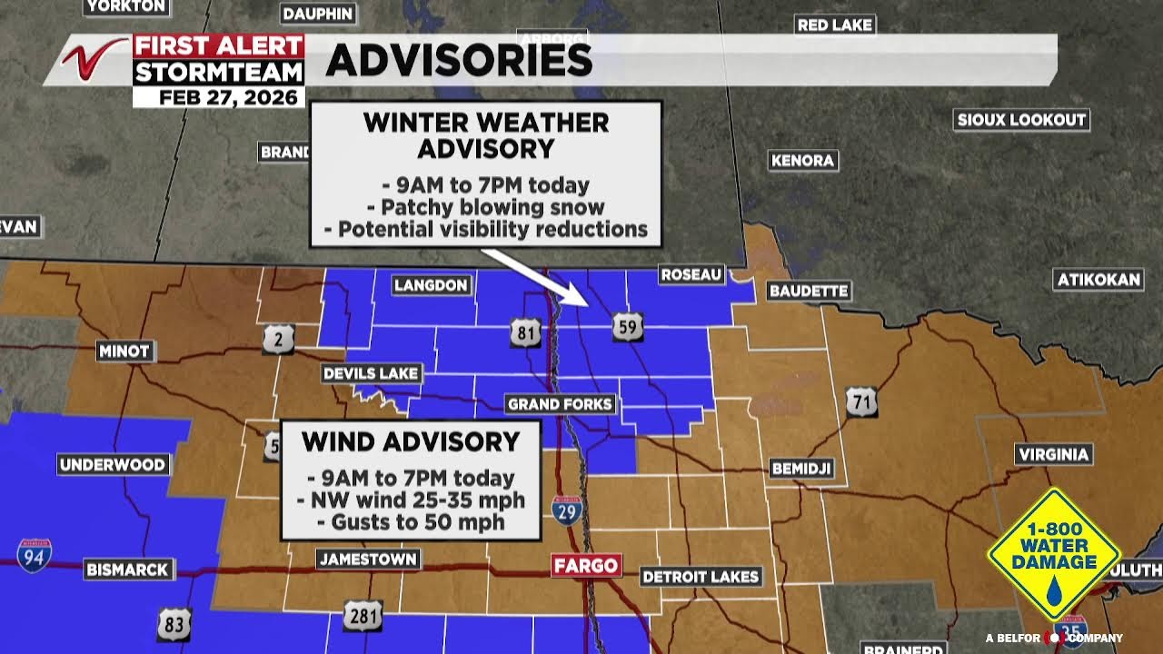 VNN: Friday Afternoon Weather Update