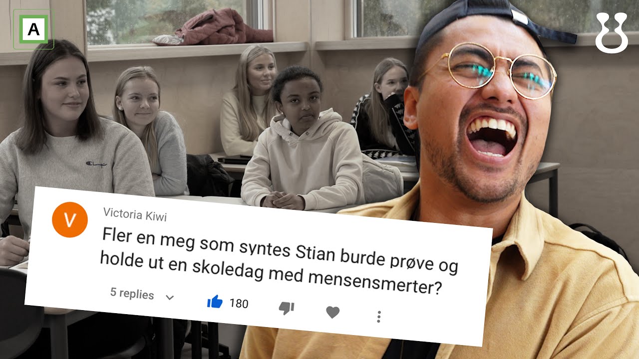Stian har menssmerter en hel skoledag