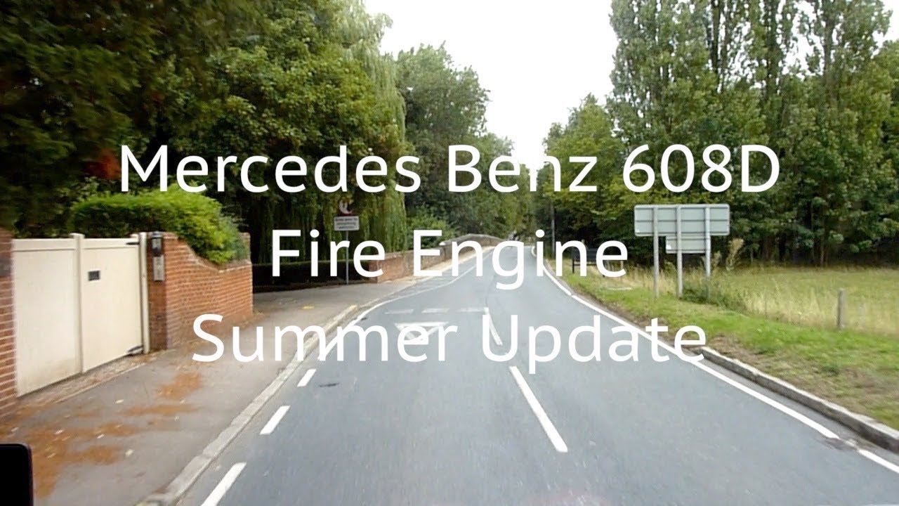 Mercedes Benz 608D Fire Engine Camper Conversion - Summer Update