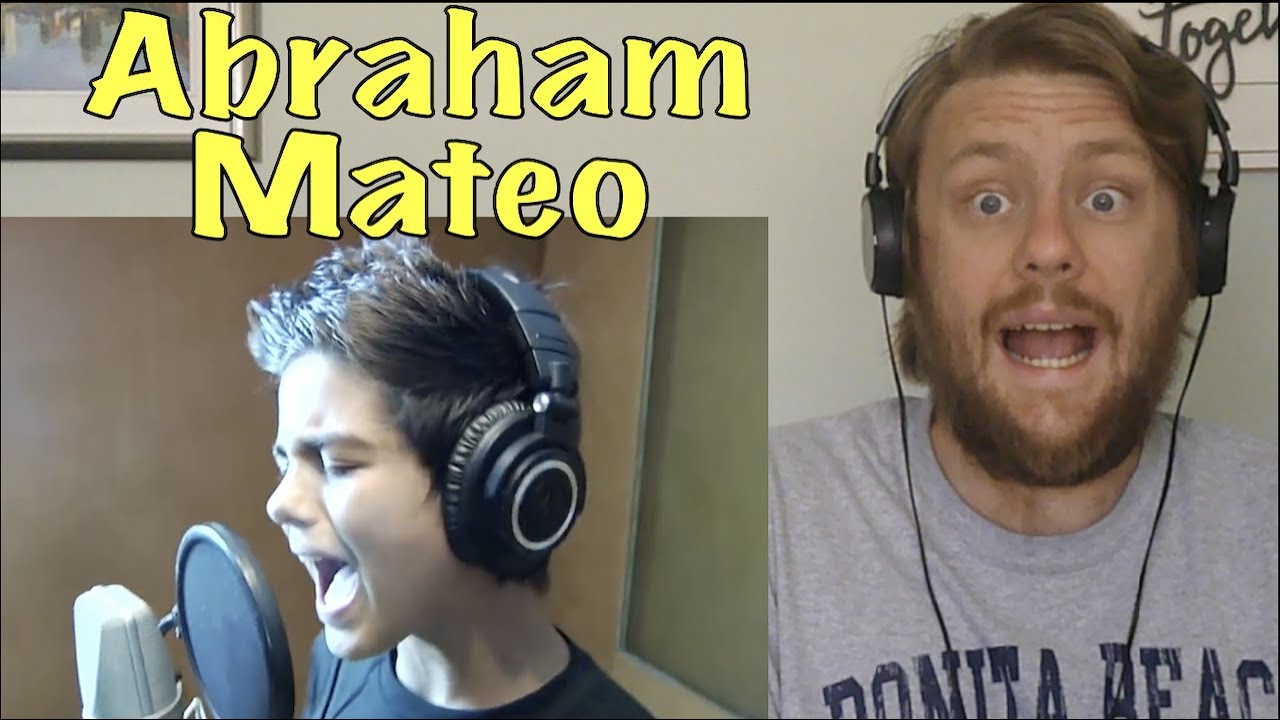 Abraham Mateo - I Surrender (Celine Dion) Reaction!