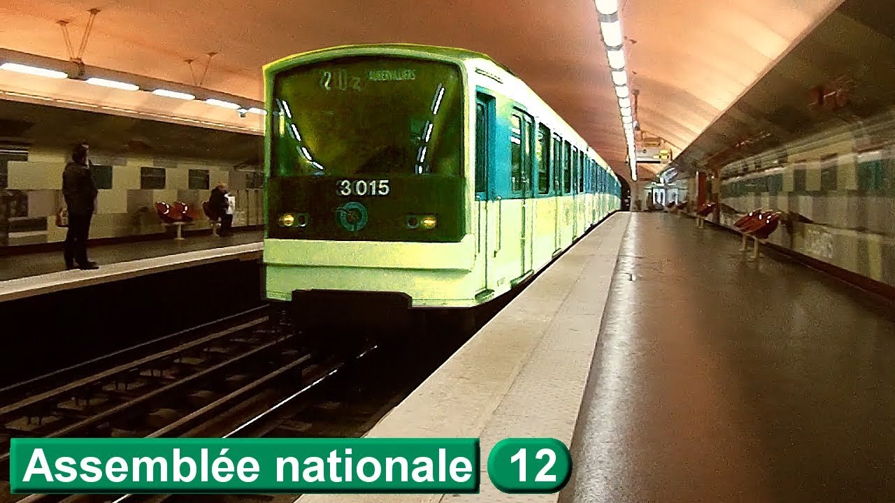 Ассамбле-Насьональ | линия 12 : Парижский метрополитен ( RATP MF67 )