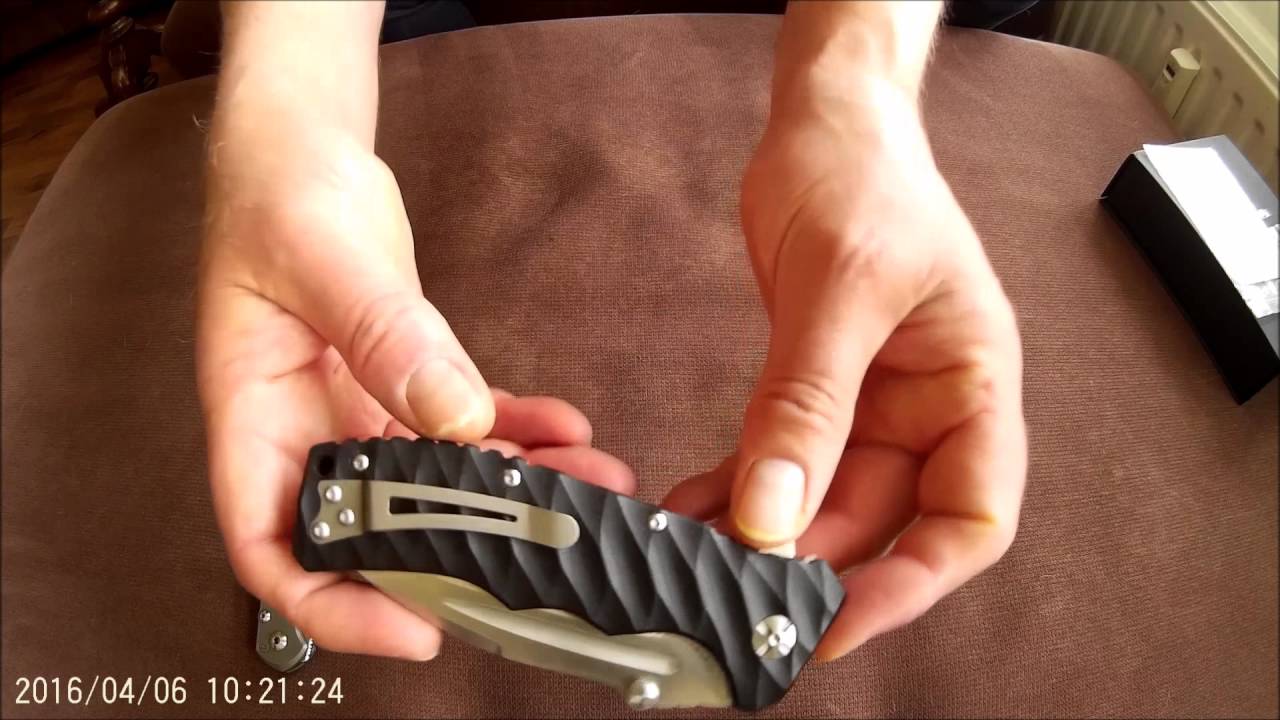 Proelia TX010 folding knife review april 2016