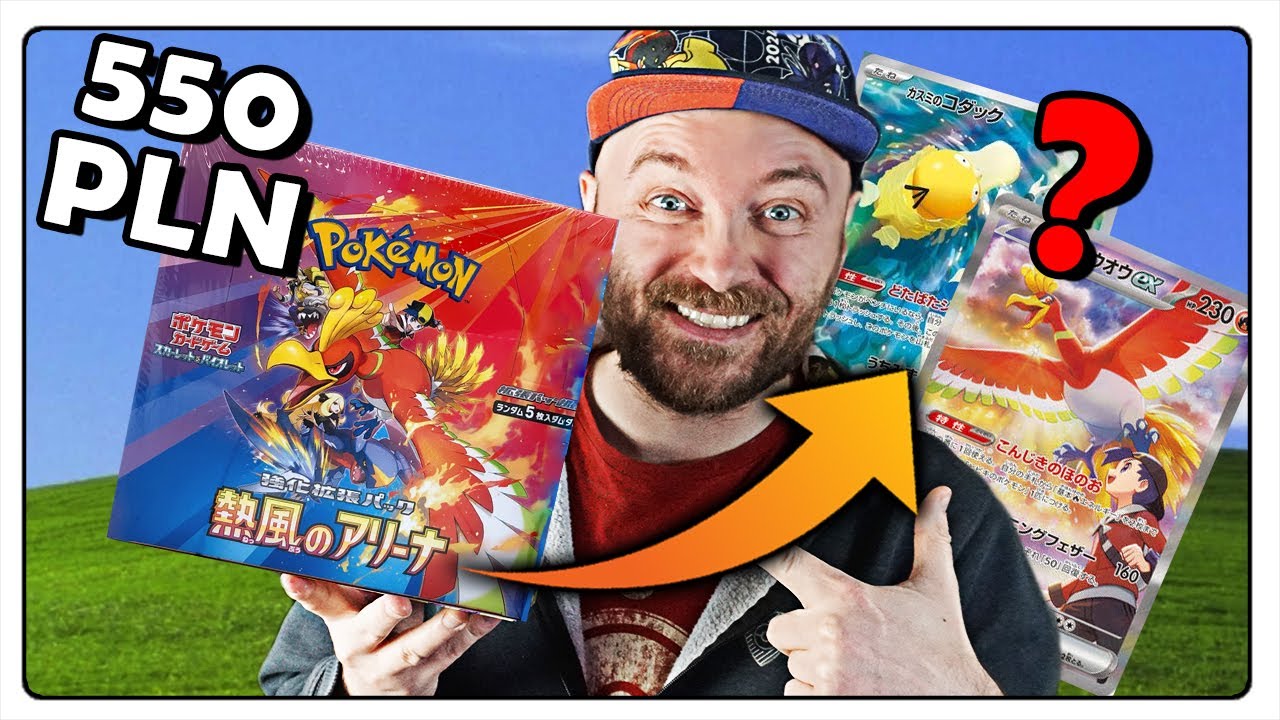TRAFIŁEM KARTĘ AR DROŻSZĄ NIŻ SR Z POKEMON HOT WIND ARENA BOOSTER BOX!