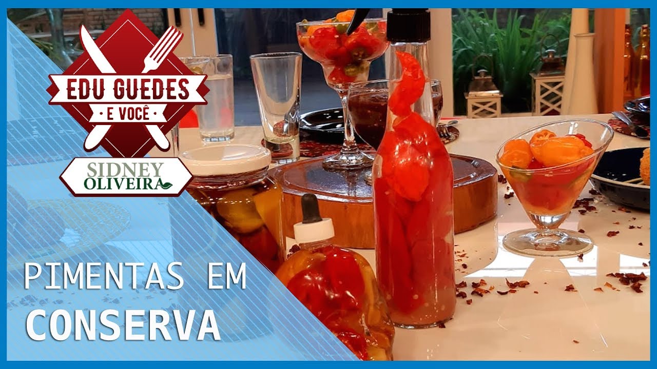 Aprenda a fazer pimentas em conserva