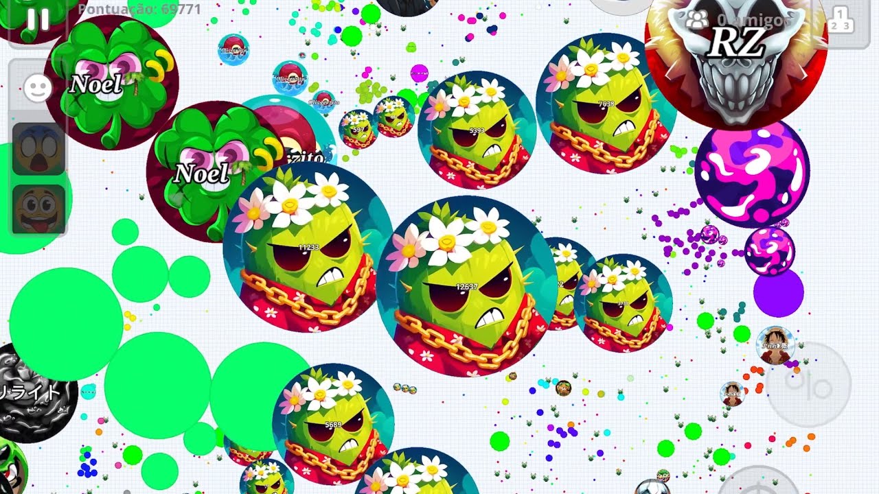 LEGENDARY SOLO GAMEPLAY🌵(AGAR.IO MOBILE)