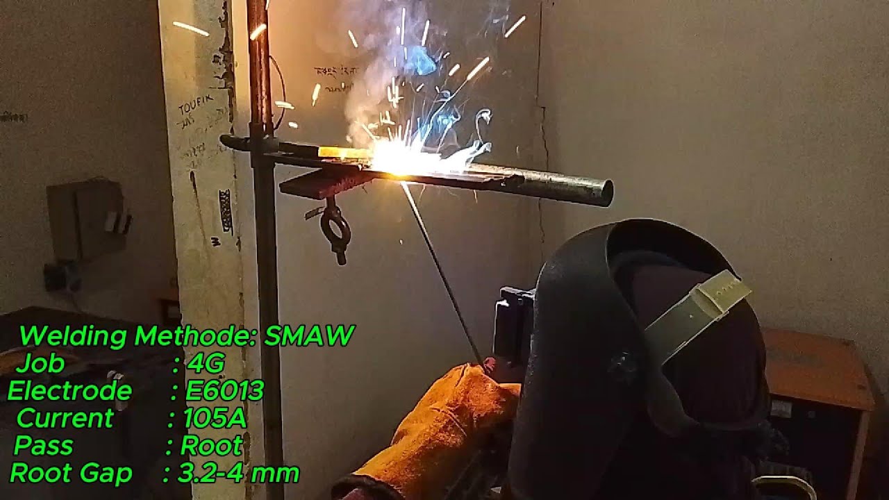 4G SMAW Welding | |  All Pass Completed (Root, Hot, Filler & Cap) |  |