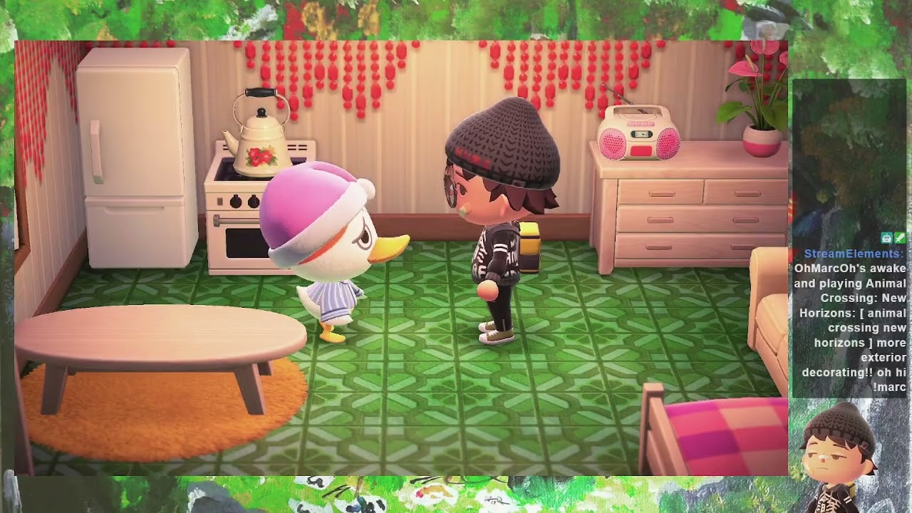 prettying up the hood [ animal crossing new horizons ] [ twitch VOD #23 ]