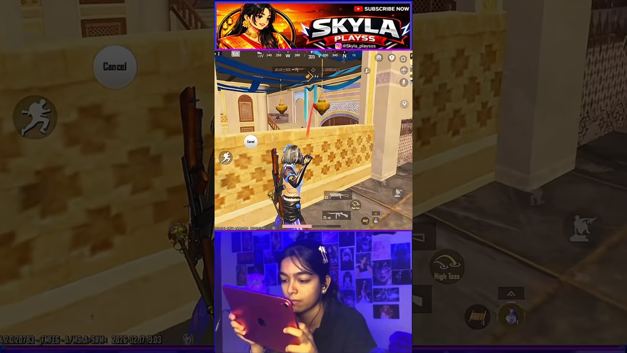 I’m becoming pro🫢 day by day 📈 || wait for @SKYLA PLAYS LIVE #bgmi #livestream #girlgamer #support