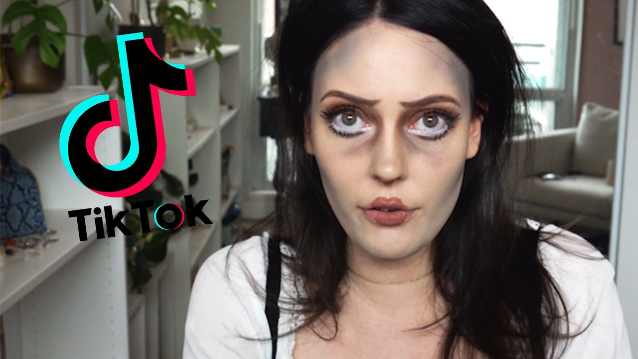 I turned myself into a Tim Burton character *transformation*