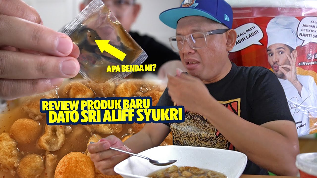 SERIOUSLY? ADA BENDA 'PELIK' DALAM PRODUK BARU ALIFF SYUKRI 🤬
